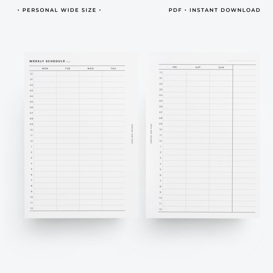 Doaa inspiring Designs – Printable planner that inspire and motivate ...