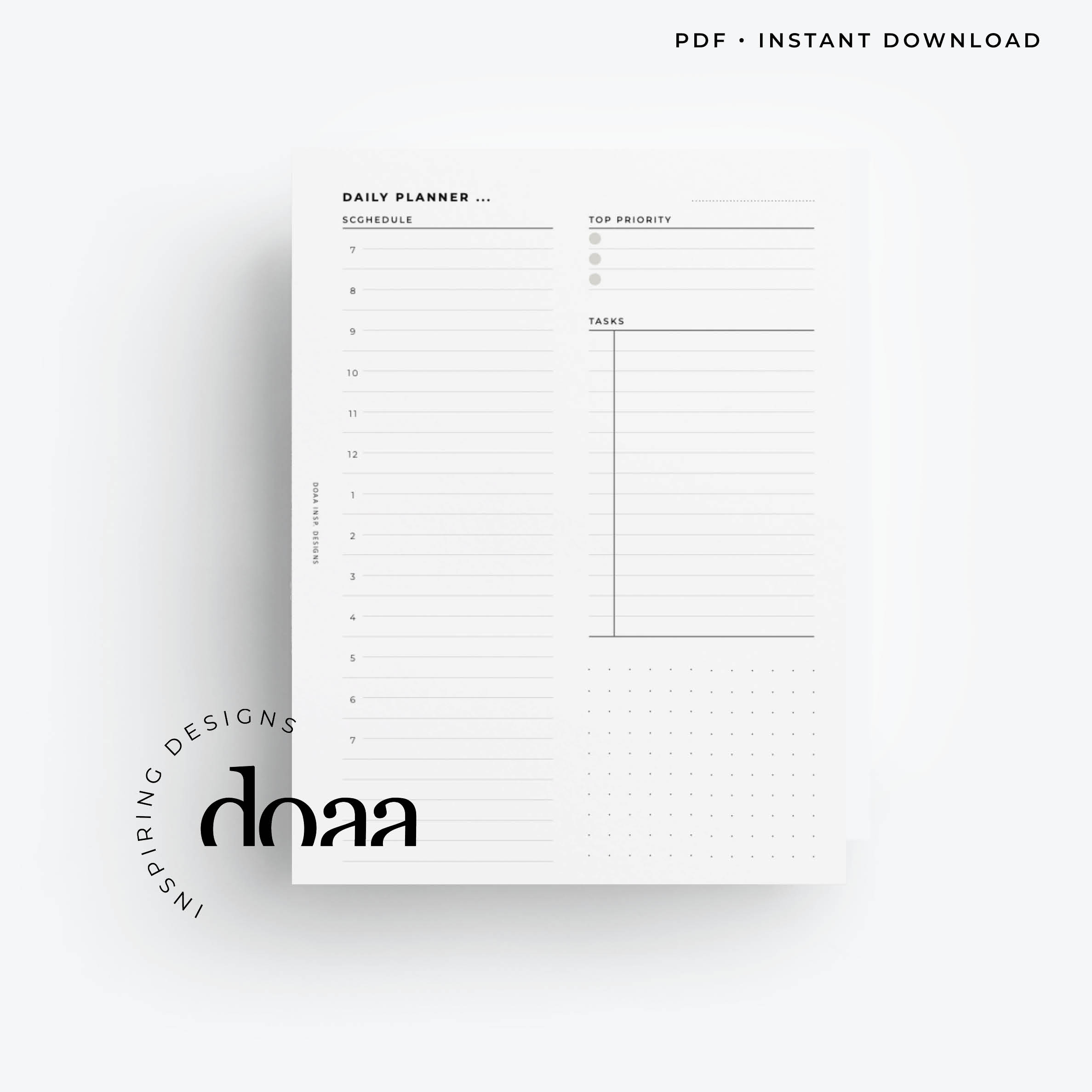 Custom Order : Daily planner - B6 - Image 2