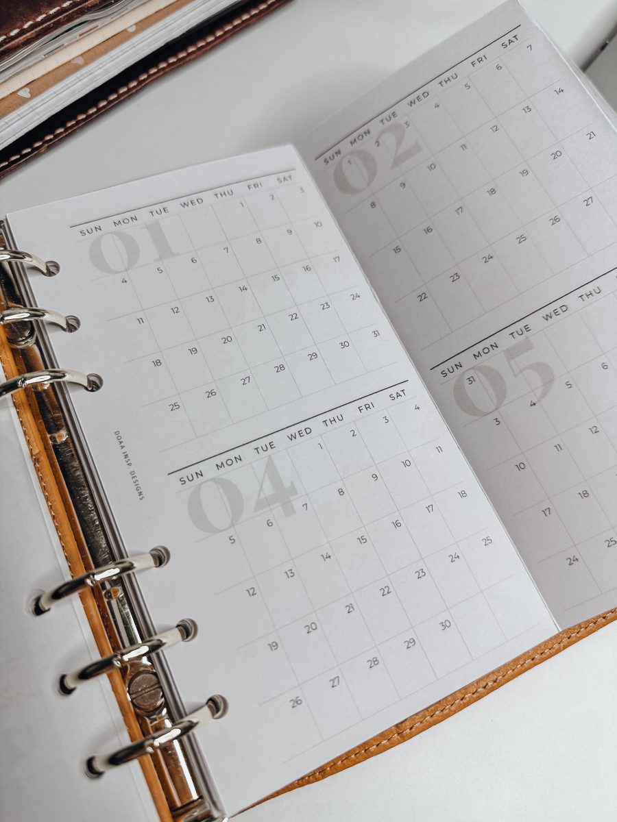 2026 Foldout Monthly Calendar - Modern Collection - Image 4