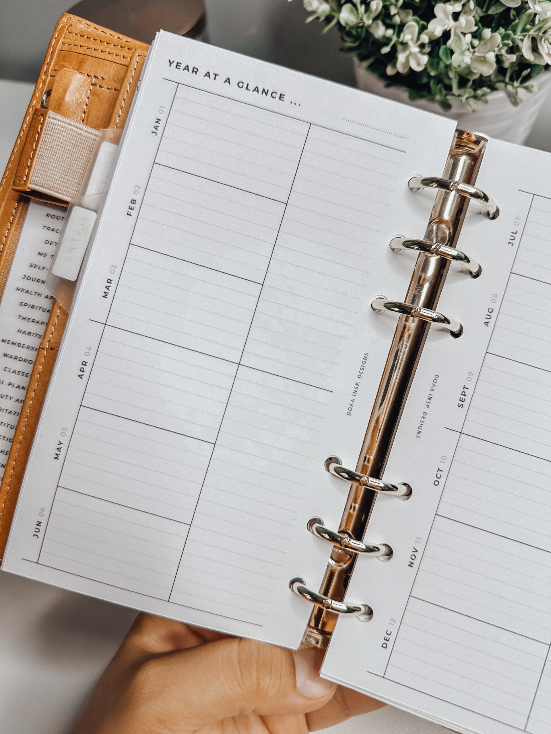 Freebie - Year at a glance - Minimal Collection - Image 2